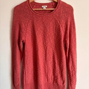 VTG Oversized pink cotton sweater from LL Bean